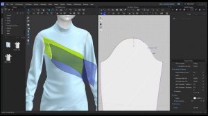 Драпировка на тонкой ткани