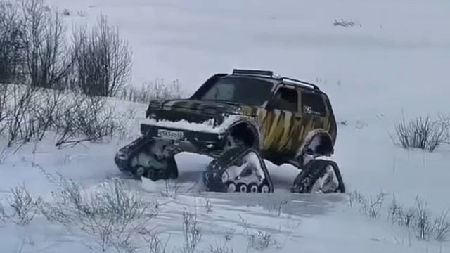 Гусеницы на Ниву Рысь / ШОКавто