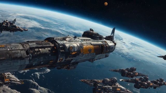 Starship Valiant’s Last Battle   Sci Fi AI Short Film