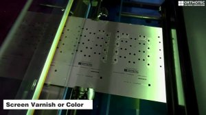 Компактная машина для трафаретной печати этикеток Orthotec SRC3030