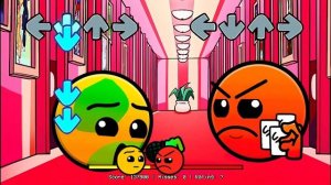 FNF Geometry Dash | Fire In The Hole& Normal,Hard,Demon,Insane,Auto,Sliced,Geometry Dash Compilatio