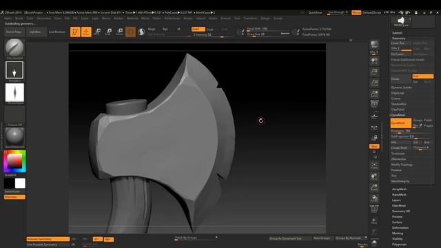 Autodesk 3ds Max, Zbrush , Substance Painter   Stylized Ax