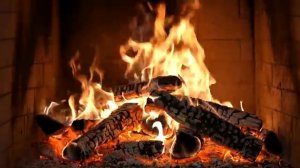 480p The Best Burning Fireplace Cozy Crackling Logs and Soothing Glow for Sleep and Relaxation