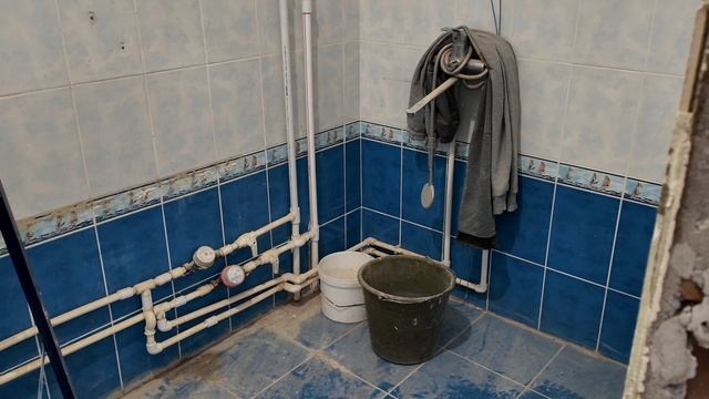 Обзор начало ремонта ванной