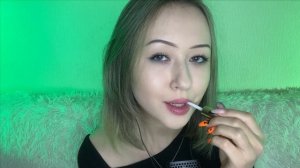 АСМР Ем Блеск Для Губ | Звуки Рта * ASMR Eating Lip Gloss | Mouth Sounds