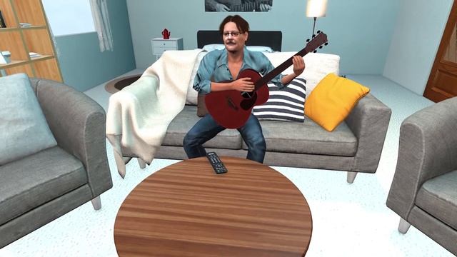 Поём любимые песни Высоцкого / Мульто зарисовка на тему "Сила воображения" / анимация в iClone 7 смотреть онлайн