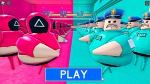 100 SQUID GAME BARRY Против 100 SQUID GAME GUARD d BARRY'S PRISON RUN! в РОБЛОКС(#ROBLOX)