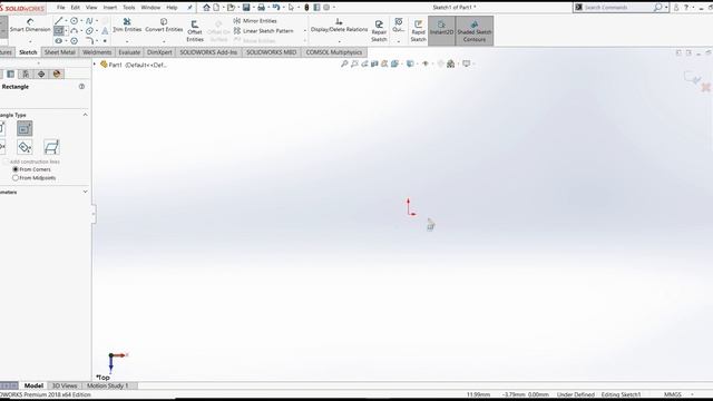 Beginning with Solidworks | Basic Tutorial of the Solidworks CAD software