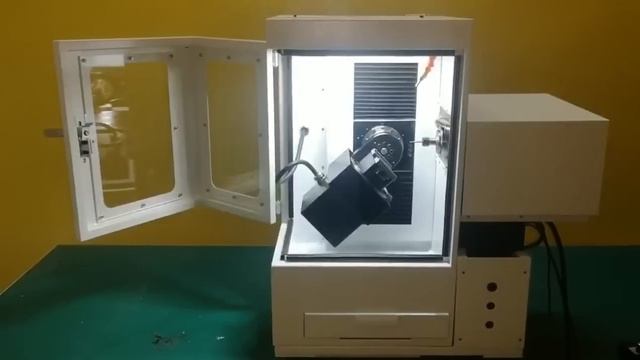 Desktop 5-axis CNC Milling Machine with the latest enclosure 5-axis linkage machining simulation смотреть онлайн