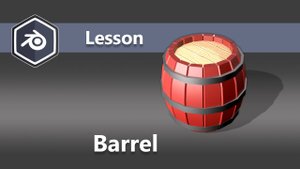 Делаем бочку в Блендер 3д