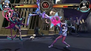 ANNIE & ELIZA vs MARIE & PARASOUL (Nightmare) Skullgirls 2nd Encore