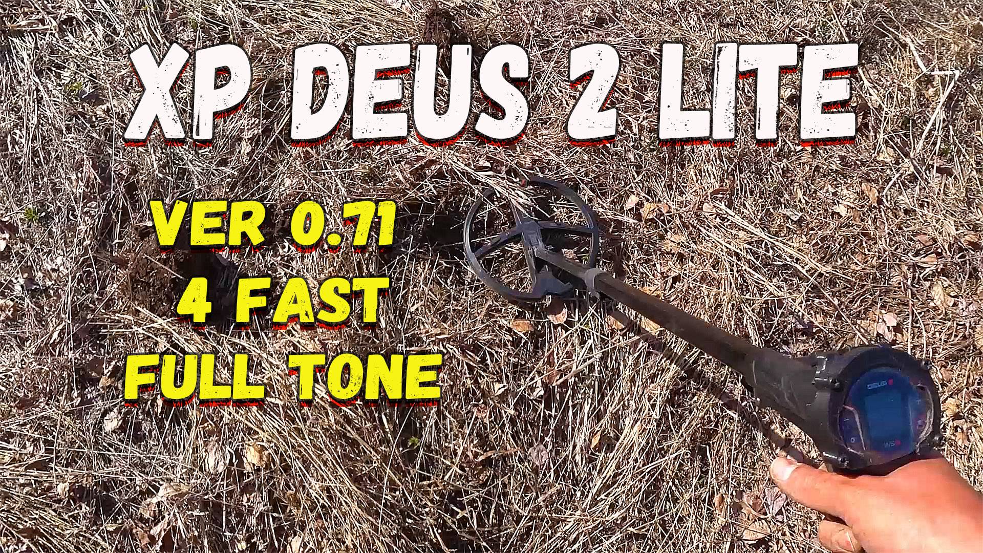 Слушаем металлоискатель XP Deus 2 lite