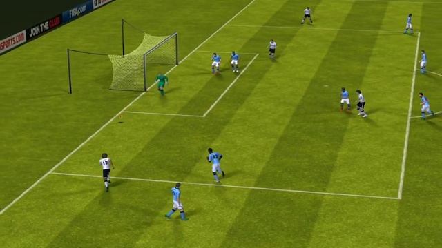 FIFA 13 iPhone/iPad - Manchester City vs. Valencia CF смотреть онлайн