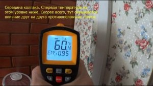 36. Тестирую нагрев печи.