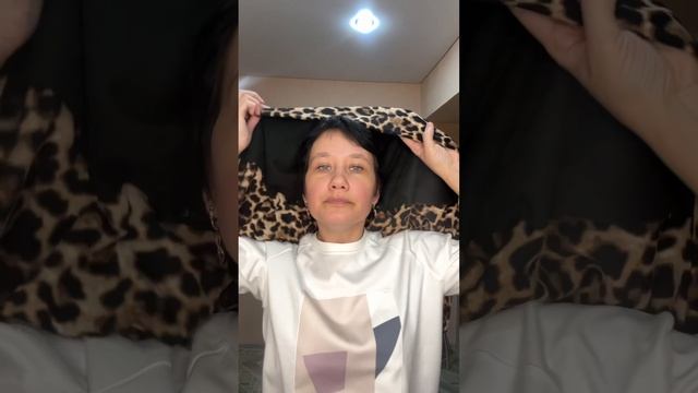 Косынка-капор. Стильно и удобно смотреть онлайн