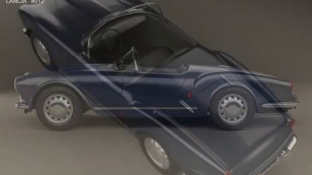 3D Model Lancia Aurelia GT convertible 1954 - 3D Model at 3DExport.com смотреть онлайн