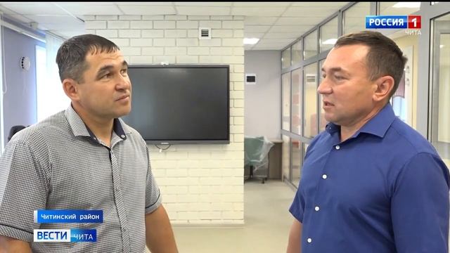 Активисты «Единой России» оценили капремонт в школе села Беклемишево Читинского района