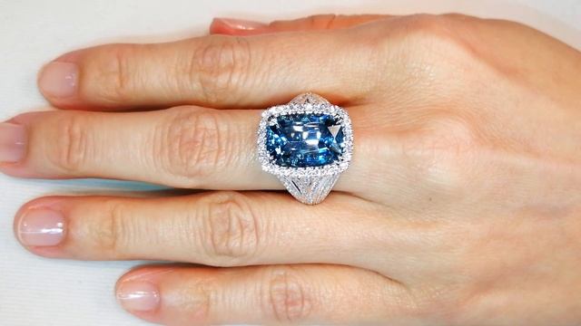 Santa Maria Aquamarine Ring 7.15 carats by Kat Florence смотреть онлайн