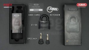 [173] ABUS 37/55 55mm Granit Padlock - Limited Edition (Leather Jacket) (EAGLE)