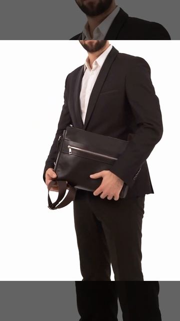 LAKESTONE Сумка мужская через плечо Boswell Brown смотреть онлайн