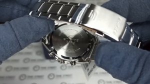 Японские наручные часы Casio Edifice EFV-610D-1AVUEF с хронографом