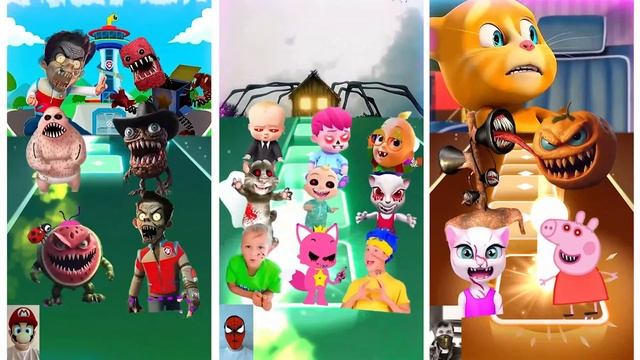 Epic Car vs Paw Patrol vs Baby Boss vs Baby Shark смотреть онлайн