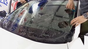 Бронирование лобового стекла, студия Bord's Detail (02)