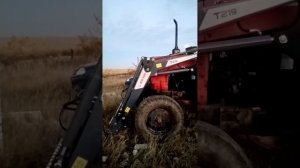 Установка погрузчика Metal-FacH на эксковатор юмз