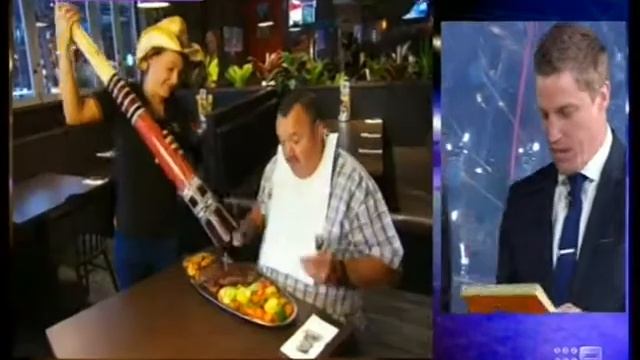 NRL Footy Show Crack A Fatty Shaun McLaughlin 2014 смотреть онлайн