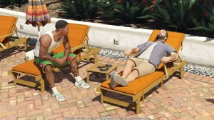 Grand Theft Auto V.Прохождение. Отец  и сын.#5