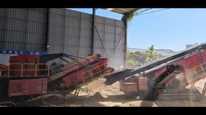 Производство 4 видов щебня за один этап: линия с роторной дробилкой и грохотом!