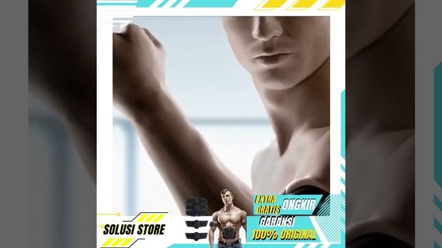 Smart Fitness Stimulator Alat Terapi Pembentuk Otot Pembakar Lemak Untuk Perut Lengan Paha Pundak
