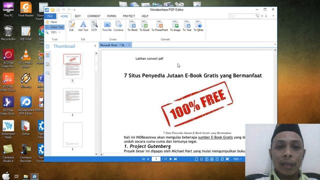 Mengolah Data Pdf Dengan Wondershare Pdf смотреть онлайн