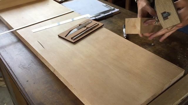 Изготовление японского верстака (японская доска для строгания) смотреть онлайн