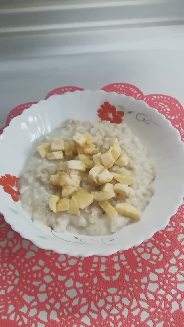 Овсянка, сэр. Моя каша на завтрак.