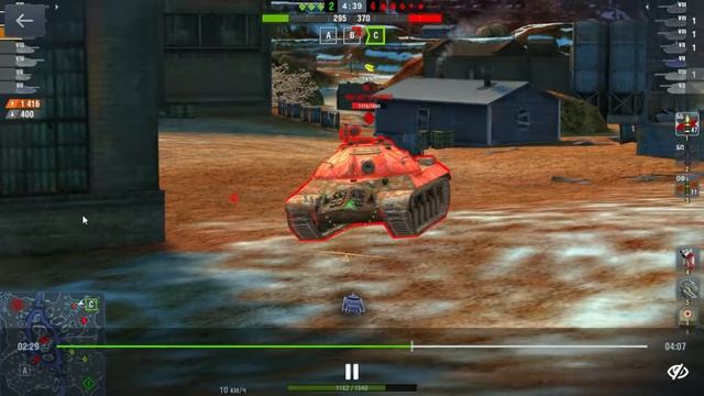 МАСТЕР. Бой ЖЕСТЬ. WoT Blitz Tiger (P) 2018 смотреть онлайн