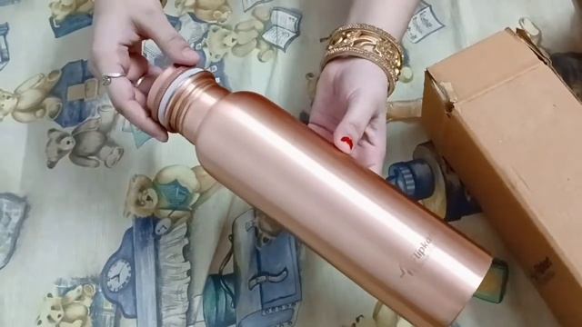 Flipkart smartbuy copper bottle || 1000 ml || best copper bottle under 500/- смотреть онлайн