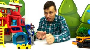 Игры битвы - Тоботы против Десептиконов! - Роботы Трансформеры в сборнике видео шоу  Той Мастер