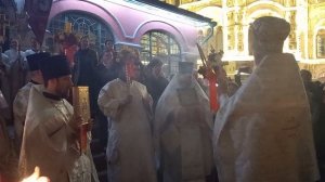 В Пасхальную ночь.  Казанский собор на Красной площади.  05 мая 2024