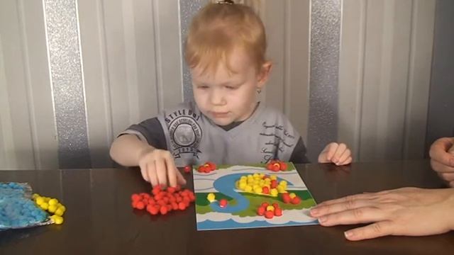 Весёлые помпоны,делаем весёлую мохнатую картинку. Funny pompons