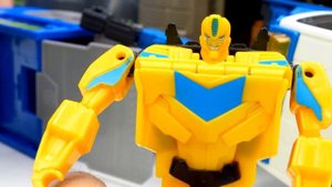 Автомастерская: Десептиконы атаковали Тобота Зеро! Трансформеры и видео про машинки для мальчиков