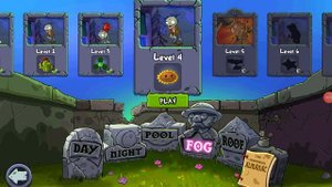 Новый мир с туманом зомби против растений 1 часть