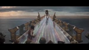 Thor:Ragnarok 2017 (Hulk vs Lobo fenrir fight clips HD)