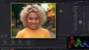 How to apply makeup. Face Refinement tool in Davinci Resolve 19 Studio.