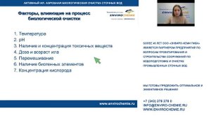 Активный ил. Аэробная очистка вод