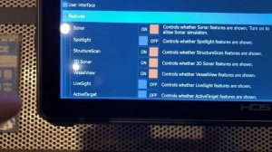 Lowrance Active Target - Setup ; Heads Up