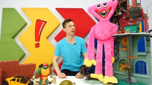 КИСИ МИСИ против ТойМастера! Как победить Монстра? - Видео игры битвы. Черепашки Ниндзя онлайн смотреть онлайн