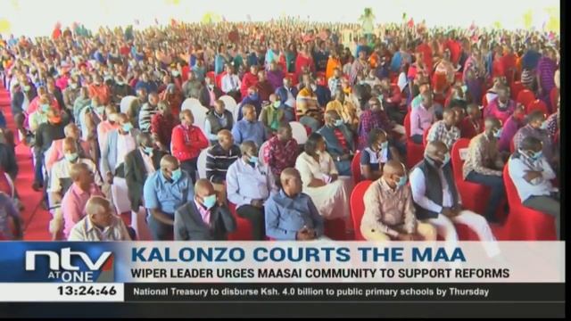 Kalonzo attends graduation ceremony of Governor Ole Lenku's daughter смотреть онлайн