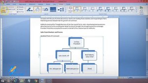 Word 2007 Using SmartArt Graphics