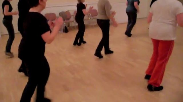 Djungle Boogie. Dansare från min linedancekurs.